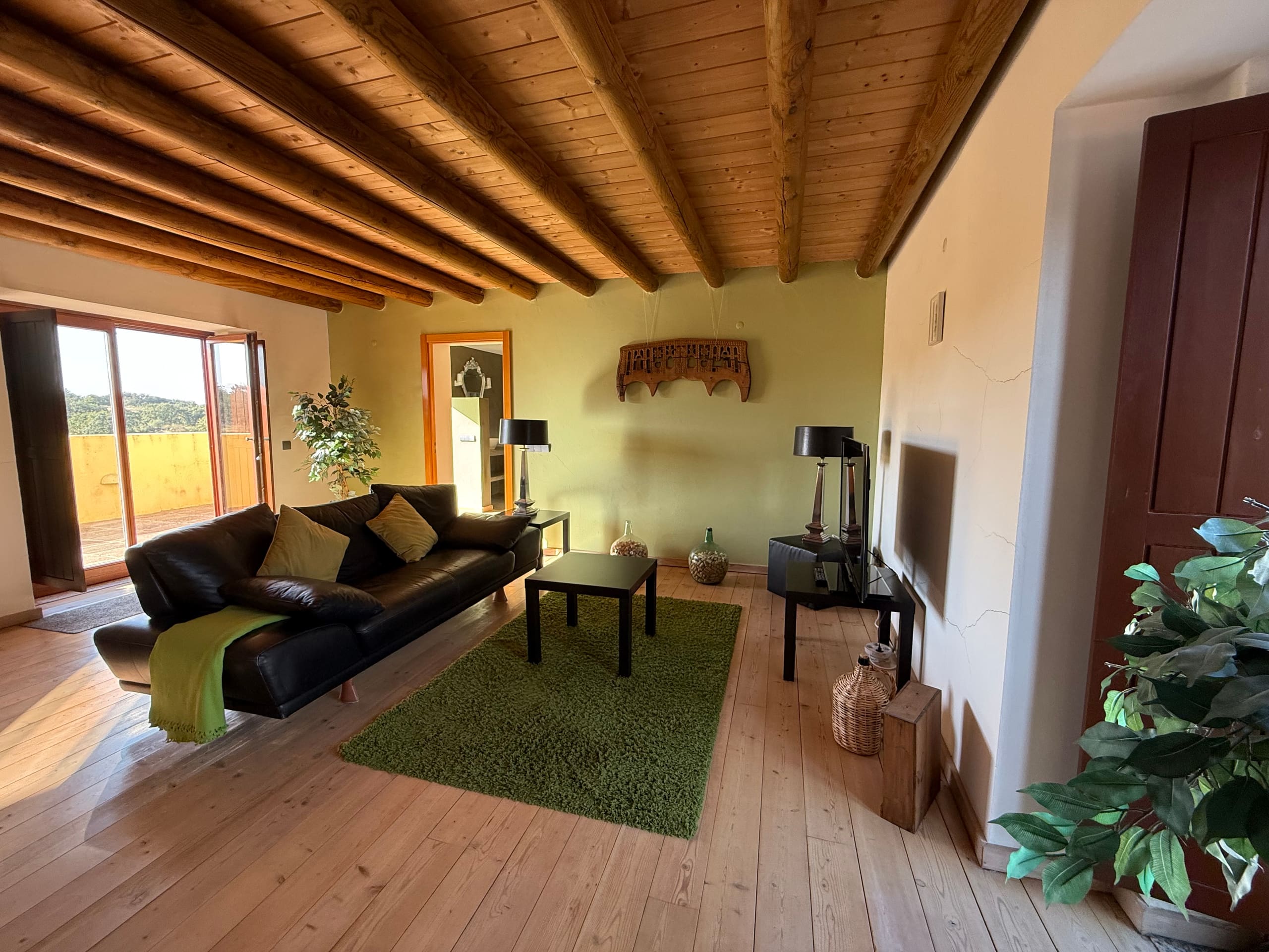 Wohnzimmer der Ferienwohnung Casa Grande.